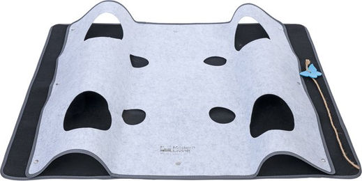 Produktbild von Modern Living Spielmatte Ottawa Tunnel aus Filz Grau 90 x 100 cm