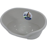 Produktbild von Moderna Hundekorb aus Kunststoff in Grau 60 cm