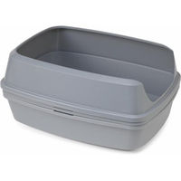 Produktbild von Moderna Katzentoilette Lift to Sift offene Schalentoilette Grau aus Kunststoff 57 x 43 x 27 cm