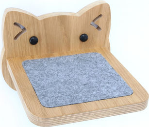 ModernClock Kratzbaum aus Holz für Katzen – Bild 1 von 1