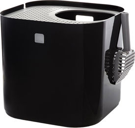 Modkat Katzentoilette Top-Entry aus Kunststoff Schwarz – Bild 1 von 8