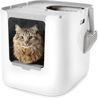 Produktbild von Modkat XL Haubentoilette für Katzen in Weiß aus Kunststoff