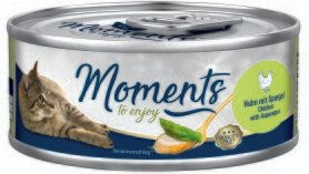MOMENTS Adult Huhn Filets in Sauce ohne Farb- und Aromastoffe sowie Konservierungsstoffe 12x70 g - 12 x 70 g – Bild 1 von 3