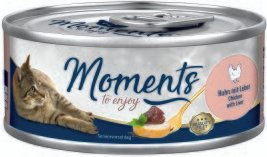 Produktbild von MOMENTS Adult Katzen Leckerli Filets Huhn mit Leber in Sauce 24x70 g - 24 x 70 g