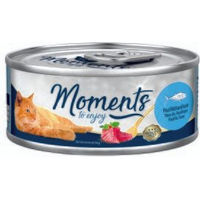Produktbild von MOMENTS Adult Katzen-Leckerli Pazifikthunfisch Filets ohne Farb- und Aromastoffe 12x70 g - 12 x 70 g