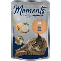 Produktbild von MOMENTS Adult Katzenfutter Huhn Filets ohne Farb- und Aromastoffe 12x70 g - 12 x 70 g