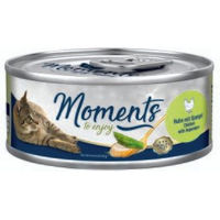 Produktbild von MOMENTS Adult Katzenfutter Huhn mit Spargel Filets in Sauce 48x70 g - 48 x 70 g