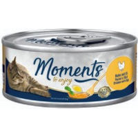 Produktbild von MOMENTS Adult Leckerli Huhn mit Ei Filets in Sauce 12x70 g ohne Farb- und Aromastoffe sowie Konservierungsstoffe - 12 x 70 g