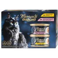 Produktbild von MOMENTS Diamond Nassfutter Katze Adult Huhn Mousse Getreidefrei 12x85 g - 12 x 85 g