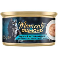 Produktbild von MOMENTS Diamond Nassfutter Katze Adult Mousse Thunfisch getreidefrei 12x85 g - 12 x 85 g