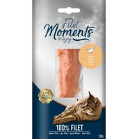 Produktbild von MOMENTS Filet Snack Ente Leckerli 10x30 g