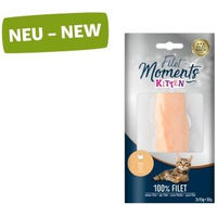 Produktbild von MOMENTS Filet Snack für Kitten Huhn Monoprotein ohne Farb- und Aromastoffe 20x15 g