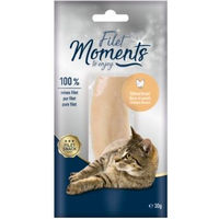 Produktbild von MOMENTS Filet Snack Huhn Leckerli für Adult 10x30 g - 10 x 30 g