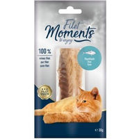 Produktbild von MOMENTS Filet Snack Thunfisch Leckerli für Katzen Adult 10x30 g - 10 x 30 g