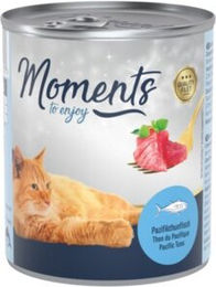 Produktbild von MOMENTS Katzen-Leckerli Adult Pazifikthunfisch Filets 6 x 220g ohne Farb- und Aromastoffe - 6 x 220 g