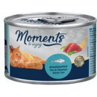 Produktbild von MOMENTS Katzen Nassfutter Adult Atlantik-Thunfisch Filets getreidefrei 24x140 g - 24 x 140 g