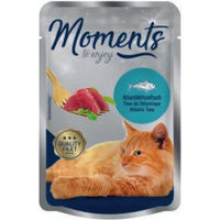 Produktbild von MOMENTS Katzenfutter Adult Atlantik-Thunfisch Filets ohne Farb- und Aromastoffe sowie Konservierungsstoffe 24x70 g - 24 x 70 g