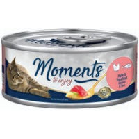Produktbild von MOMENTS Katzenfutter Adult Huhn und Thunfisch Filets in Sauce 48x70 g - 48 x 70 g
