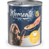 Produktbild von MOMENTS Nassfutter Hund Adult Huhn Filets in Sauce 24x220 g