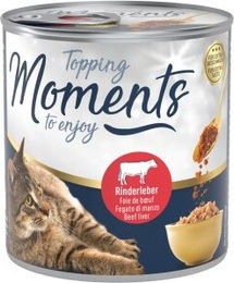 Produktbild von MOMENTS Topping Powder Rinderleber Leckerli für Kitten 8x60 g - 8 x 60 g