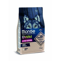 Produktbild von Monge BWild Dog Adult Trockenfutter für Hunde mit Gans und Huhn, hoher Fleischanteil, 2,5 kg - 2,5 kg