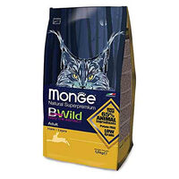 Produktbild von Monge BWild Getreidefreies Trockenfutter für Katzen mit Kaninchen 1,5 kg