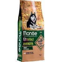 Produktbild von Monge Bwild Grain Free Hundefutter Adult Lachs und Huhn Getreidefrei 2 x 12 kg - 2 x 12 kg