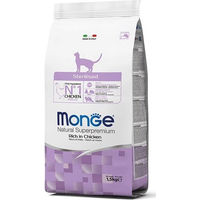 Produktbild von Monge Cat Sterilised Adult Katzenfutter Huhn Monoprotein 1,5 kg - 1,5 kg