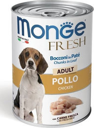 Monge Fresh Adult Hundepaté mit Huhn und Kalb 400g - 400 g – Bild 1 von 3