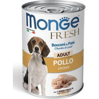 Produktbild von Monge Fresh Adult Hundepaté mit Huhn und Kalb 400g - 400 g