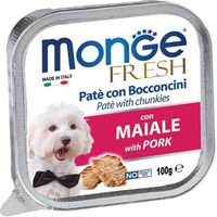 Produktbild von Monge Fresh Hundepatete Schwein ohne Konservierungsstoffe und Farbstoffe 100 g - 100 g