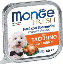 Monge Fresh Pastete mit Truthahn für Katzen 100 g mit hohem Fleischanteil – Bild 1 von 2