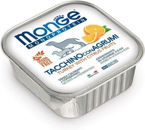 Monge Fruit Hund Nassfutter Truthahn mit Zitrusfrüchten Monoprotein 150 g - 150 g – Bild 1 von 2
