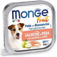 Produktbild von Monge Fruit Hundepastete Lachs und Birne 100 g - 100 g