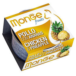 Produktbild von Monge Fruits Katzen Nassfutter Adult Huhn mit Ananas 80 g - 80 g