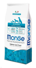 Monge Hypoallergenic Hundefutter Adult Lachs und Thunfisch 12 kg - 12 kg – Bild 1 von 8