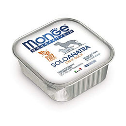 Produktbild von Monge Monoproteico Hundefutter Ente Nassfutter ohne Zucker und Konservierungsstoffe 150 g