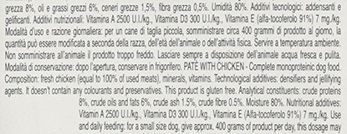 Produktbild von Monge Monoprotein Hundefutter Huhn Getreidefrei Ohne Zucker 150 g Dose - 150 g