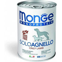 Produktbild von Monge Monoprotein Solo Hund Nassfutter Lamm Paté 400 g