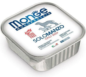 Produktbild von MONGE Monoprotein Solo Hundefutter Rindfleisch Pastete 150 g - 150 g