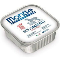 Produktbild von MONGE Monoprotein Solo Hundefutter Rindfleisch Pastete 150 g - 150 g