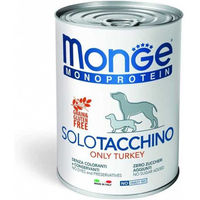Produktbild von Monge Monoprotein Solo Truthahn Pastete für Hunde 400 g