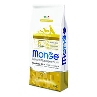 Produktbild von Monge Natural Superpremium Adult Hundefutter Huhn mit Reis und Kartoffeln 12 kg - 12 kg