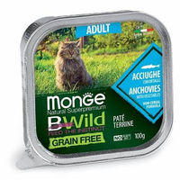 Produktbild von Monge Natural Superpremium Adult Katzen Nassfutter mit Sardellen und Fisch getreidefrei 100 g