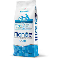 Produktbild von Monge Natural Superpremium Light Hundefutter Lachs & Reis für Adult 2 x 12 kg - 2 x 12 kg