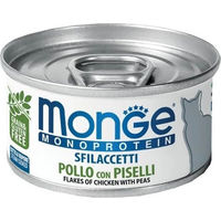 Produktbild von Monge Natural Superpremium Monoprotein Flocken mit Pute Katzen Nassfutter Adult Glutenfrei 85 g - 80 g