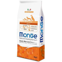 Produktbild von Monge Natural Superpremium Monoprotein Hundefutter Adult Ente mit Reis und Kartoffeln 12 kg - 12 kg