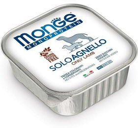 Monge Solo Monoprotein Hundepaté mit Lamm 150 g - 150 g – Bild 1 von 2