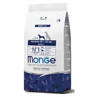 Produktbild von Monge Super Premium Adult Hundefutter Mittel mit Huhn und Fisch 12 kg - 12 kg