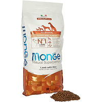 Produktbild von Monge Trockenfutter Welpe Lamm Monoprotein für alle Rassen 12 kg - 12 kg